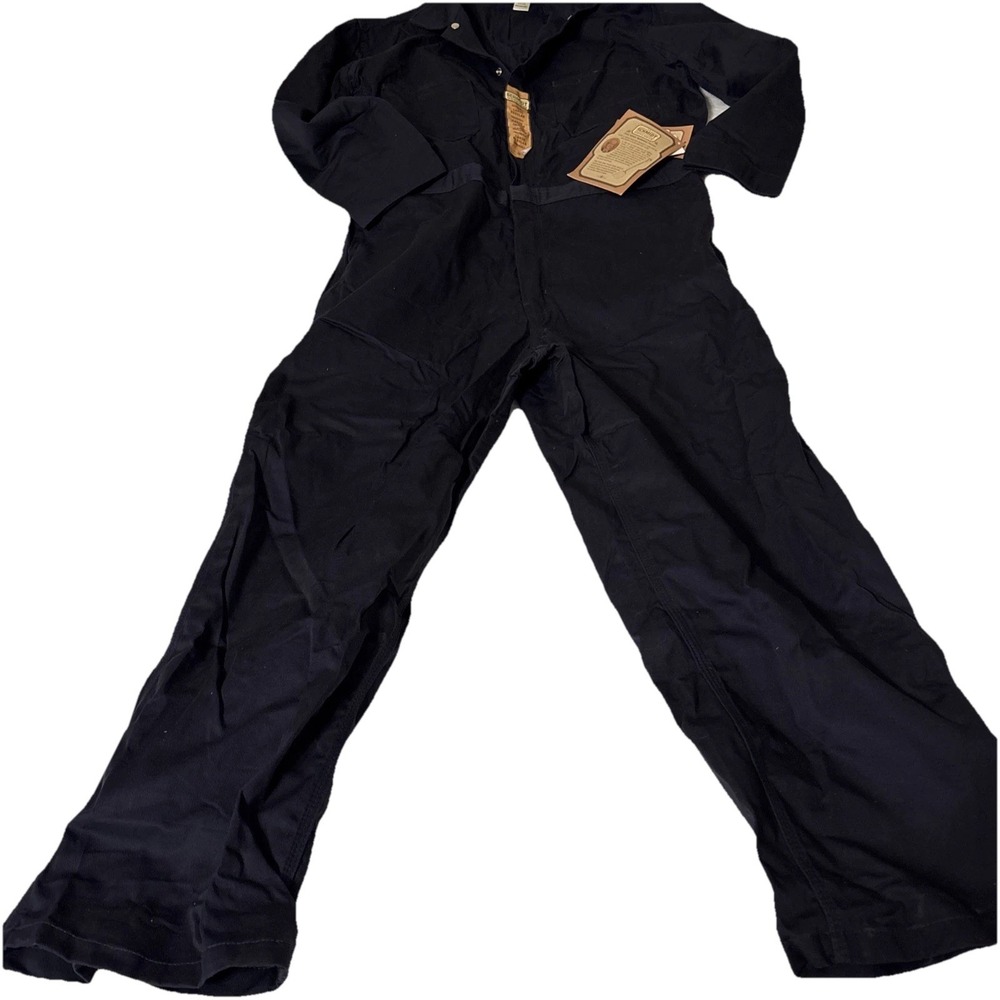 C.E. Schmidt Workwear Coveralls Large Regular Navy NWT Cotton T63410NA - Picture 3 of 13